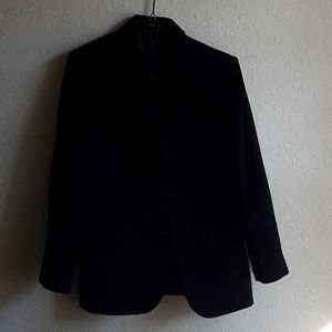 Black suit jacket
